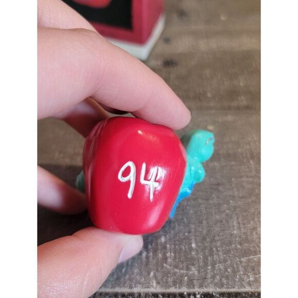 Hallmark Champion teacher 1994 ornament Xmas Decor Apple worm - Picture 4 of 5